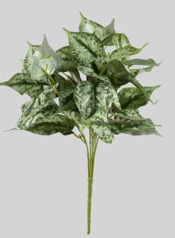 18in Long Green Scindapsus Leaves Bunch, Case of 12