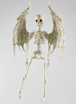 12in Long Hanging Skeleton Angel