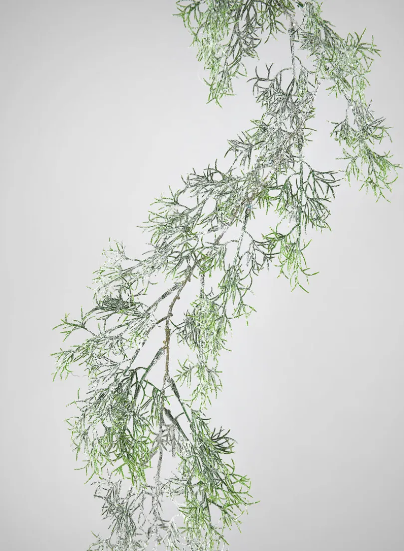 44in Long Iced Pice Garland, Case of 12