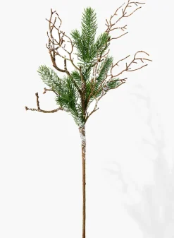 28in Long Iced Pine Branch, Case of 24