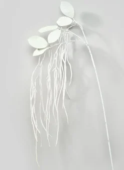 40in Long Ice White Bean Spray, Case of 12