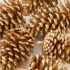 4.5in Long Large Golden Pinecone