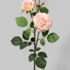 30in Long Light Pink New York Rose Spray, Case of 12