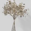 15in Long Metallic Champagne Eucalyptus Bouquet, Case of 12