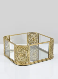 7.25in Long Ming Mirror Tray