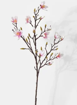 38in Long Mini Pink Magnolia Spray