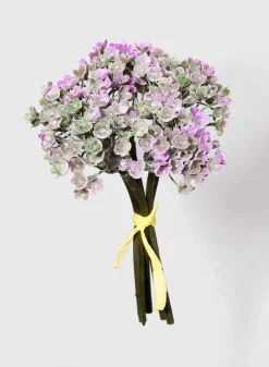 7in Long Mini Purple Gypsophila Bouquet