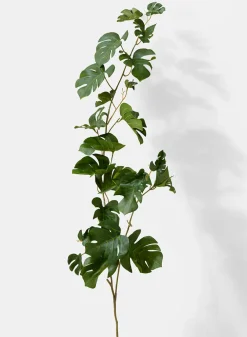 38in Long Monstera Leaf Bush, Case of 6