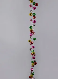 62in Long Multicolor Jingle Bell Garland