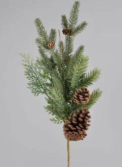 20in Long Northern Pine Pick with Pinecones, Case of 12