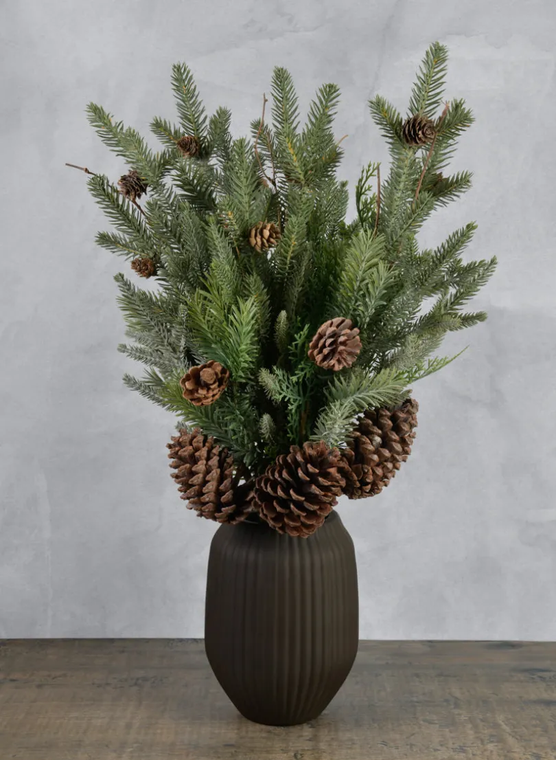20in Long Northern Pine Pick with Pinecones, Case of 12