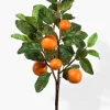 39in Long Orange Fruit Spray