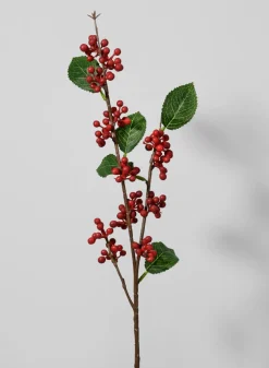 25in Long Outdoor Wild Berry Spray, Case of 12