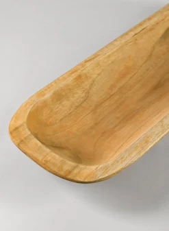 16in Long Padang Rectangular Wood Bowl