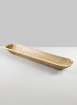 24in Long Padang Rectangular Wood Bowl