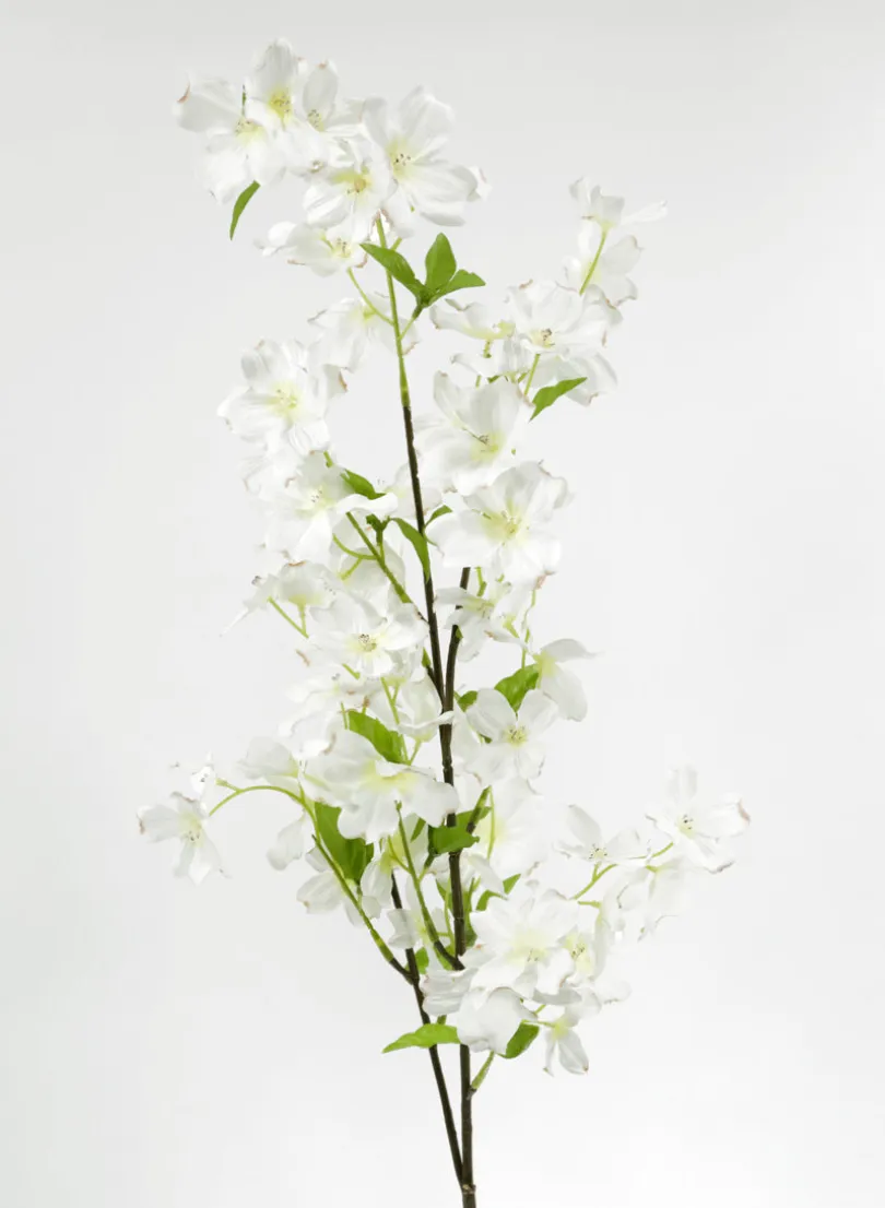 40in Long Pale Green Dogwood Branch, Case of 12