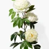 43in Long Peach Peony Spray, Case of 6