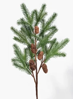 41in Long Pine Branch with Pine Cones, Case of 12