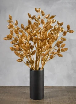24in Long Pinecone Bundle x 3 Branches, Case of 12