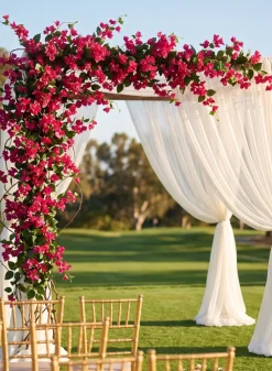 47in Long Pink Bougainvillea Spray, Case of 12