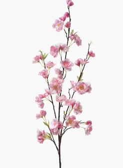 45in Long Pink Cherry Blossom Branch, Case of 6