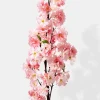48in Long Pink Cherry Blossom Spray, Case of 12