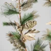 60in Long Poinsettia Garland