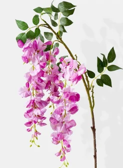 57in Long Purple Wisteria Spray, Case of 12