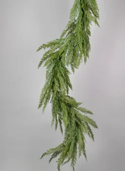 72in Long Real Touch Cypress Pine Garland