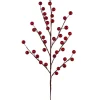 27in Long Red Berry Spray, Case of 12