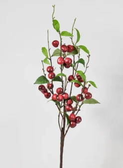 30in Long Red Cherry Branch, Case of 12