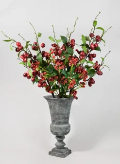 30in Long Red Cherry Branch, Case of 12