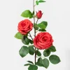 35in Long Red Rose Spray, Case of 12