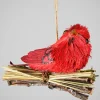 3.5in Long Rustic Red Forest Cardinals, Case of 6