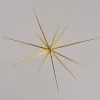 15in Long Shiny Gold Plastic Starburst