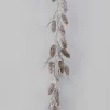 60in Long Snowed Pinecone Garland