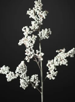 28in Long Snow Flocked Berry Pick, Case of 12