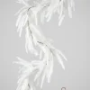 72in Long Snow Look All White Pine Garland, Case of 6