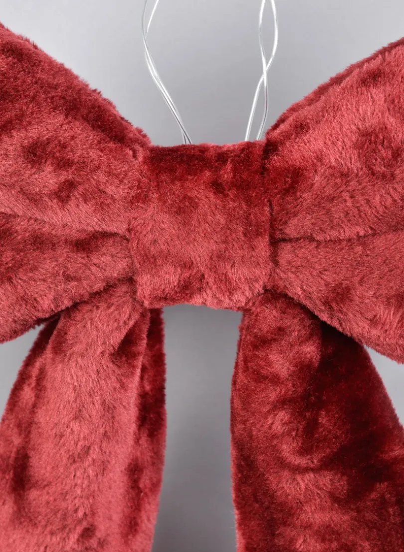 15in Long Thick Fleece Bow