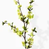 39in Long White Apple Blossom Branch, Case of 12