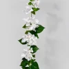 47in Long White Bougainvillea Spray, Case of 12