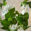 34in Long White Faux Bougainvillea Spray, Case of 12