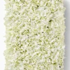 28in Long White Hydrangea Flower Block, Case of 4