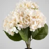 22in Long White Hydrangea Spray, Case of 12