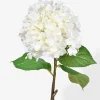 29in Long White Hydrangea Spray, Case of 12