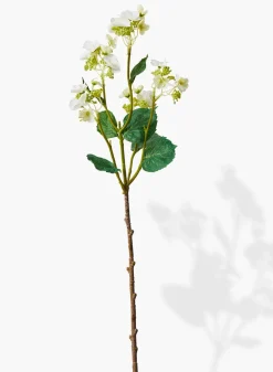 25in Long White Hydrangea Spray, Case of 12