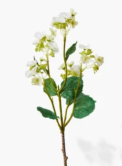 25in Long White Hydrangea Spray, Case of 12