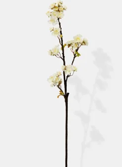 30in Long White Quince Spray, Case of 12