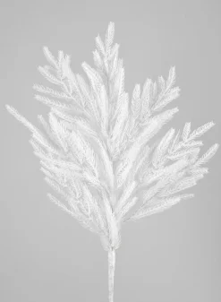 32in Long White Real Touch Pine Pick, Case of 12