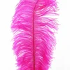 18 - 20in Magenta Ostrich Feather